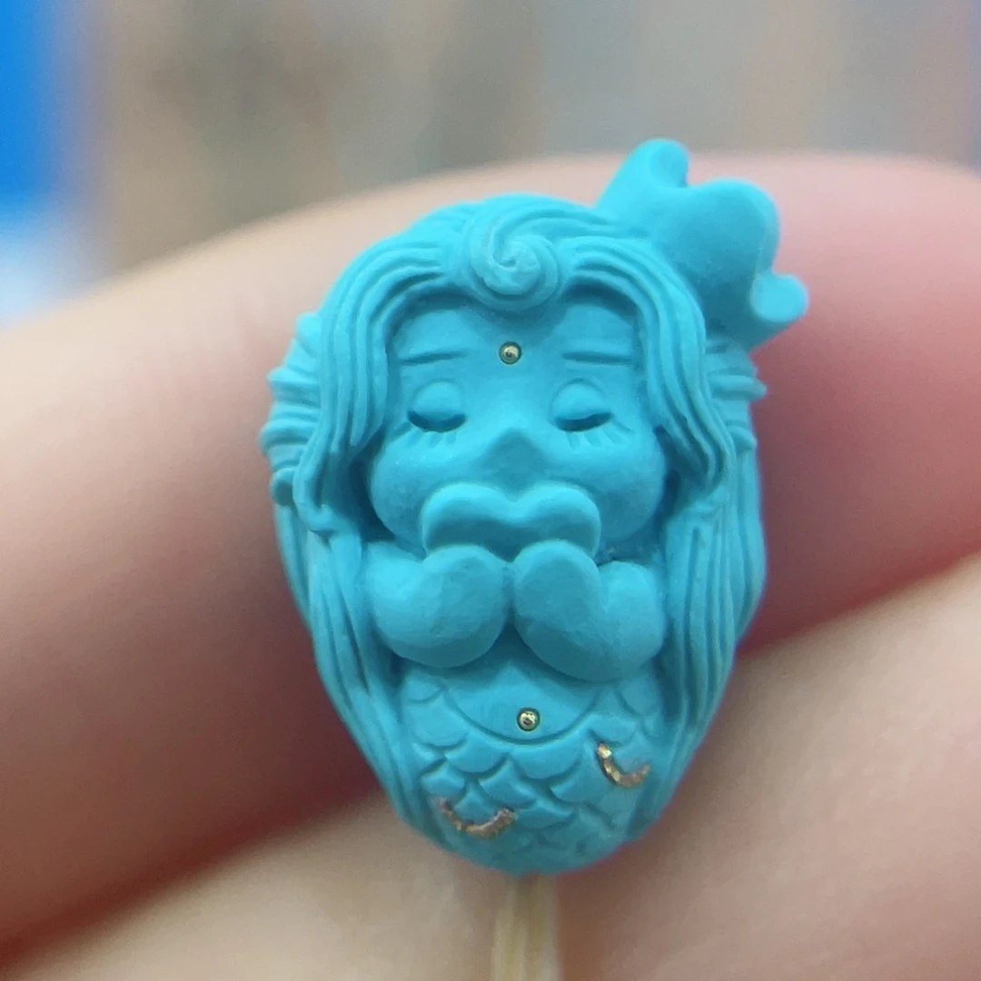 未镶嵌绿松石珠宝奇石