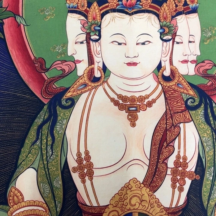 装裱画唐卡绘画作品