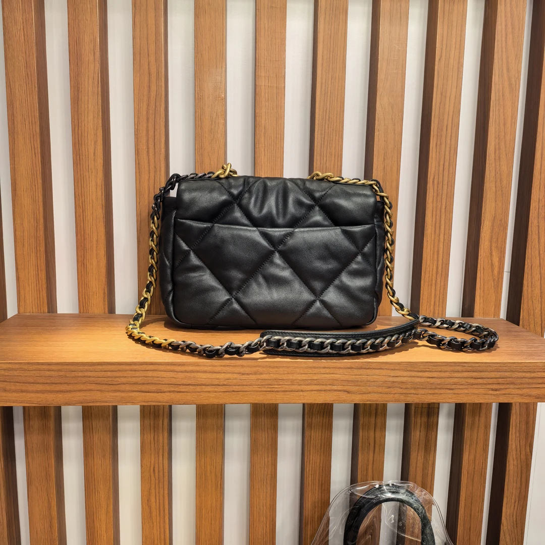 伯金哥 机缝真皮单肩包 19包