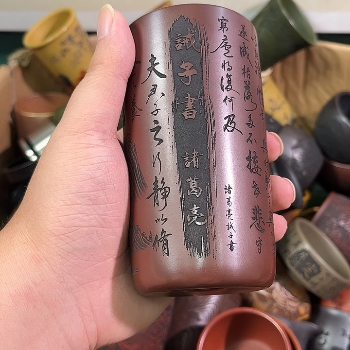 茶杯紫砂全手工紫砂主人杯