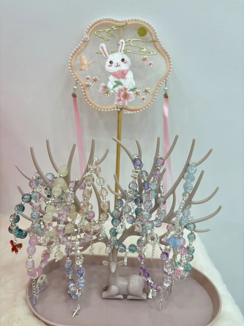 合金琉璃手链 盲盒新中式diy手链