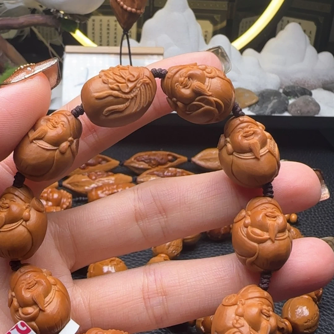 【闪购商品】手串/手链橄榄核八宝财神