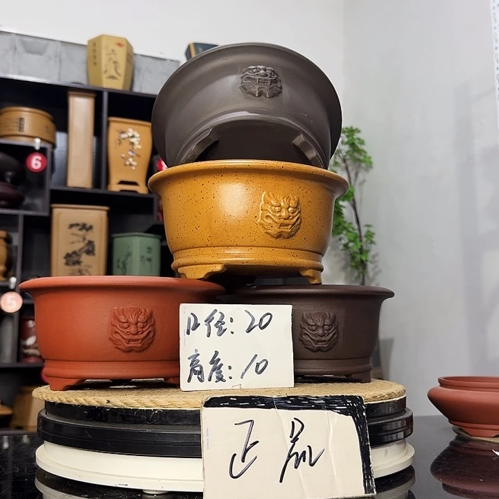 紫砂花盆盆友记紫砂花盆