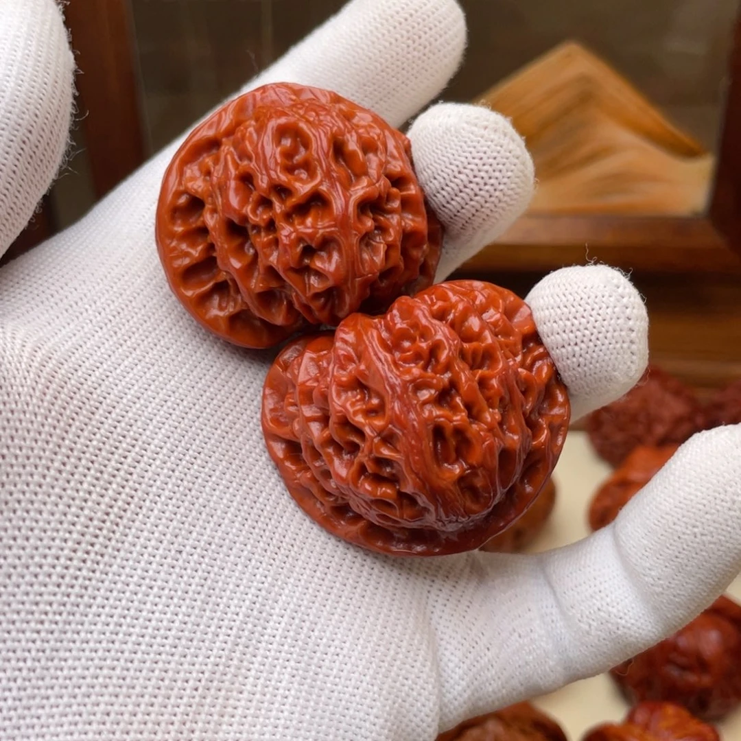 文玩核桃把件宫灯 42