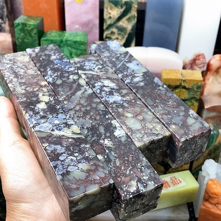 白***岛印石青田石青田石pin