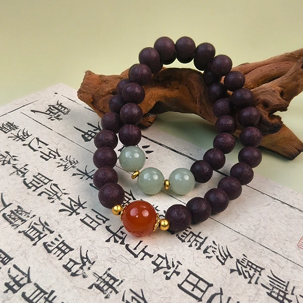 【洛神玫瑰香】单圈双圈合香珠天然精选材质官方正品手工制作