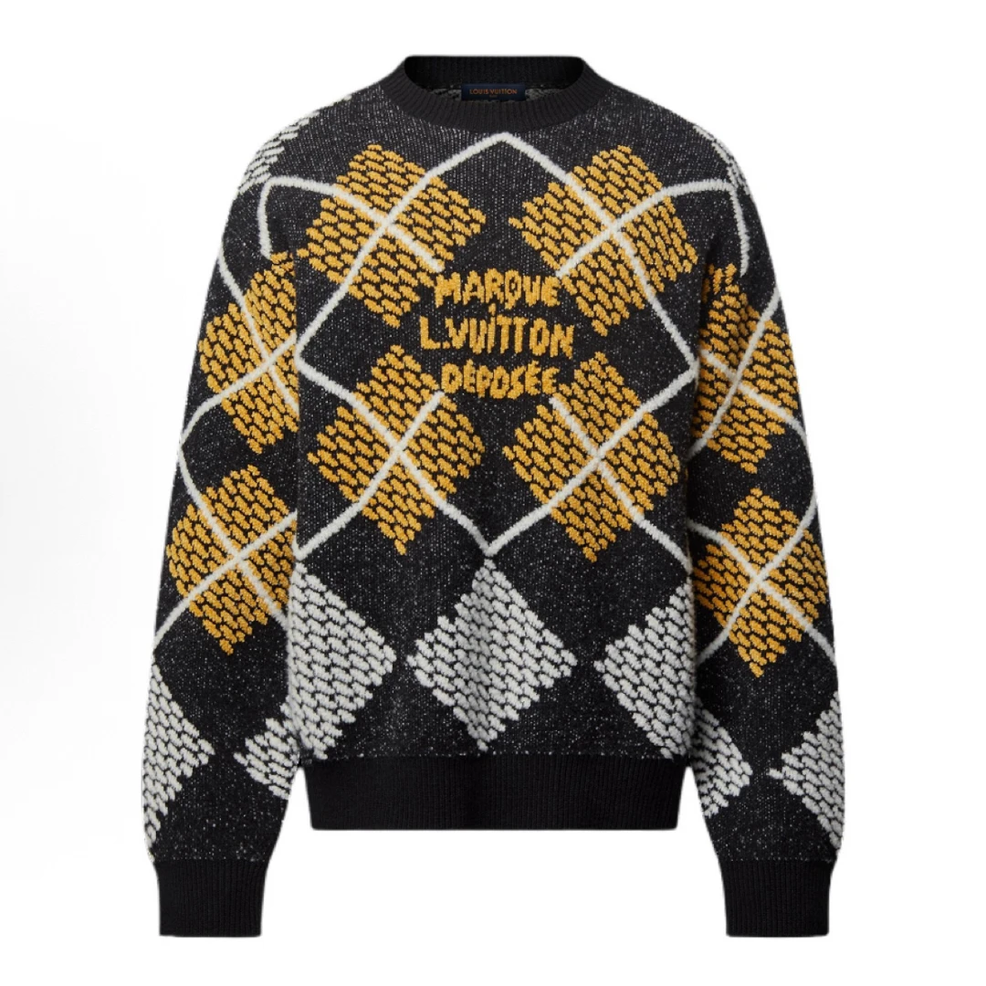 未使用 LouisVuitton/路易威登 25新款大黄蜂针织衫/XL码/12888