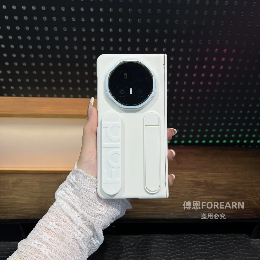 适用于荣耀Magic V5手机壳折叠屏magicv5手腕带保护套支架高端
