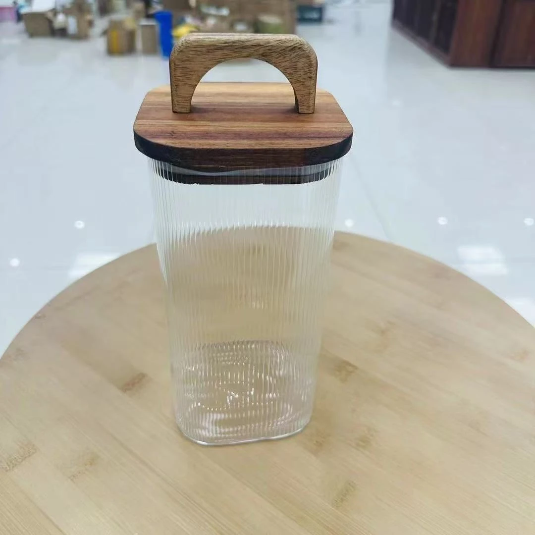 Z家方形储藏罐密封罐750ml+1100ml+1500ml