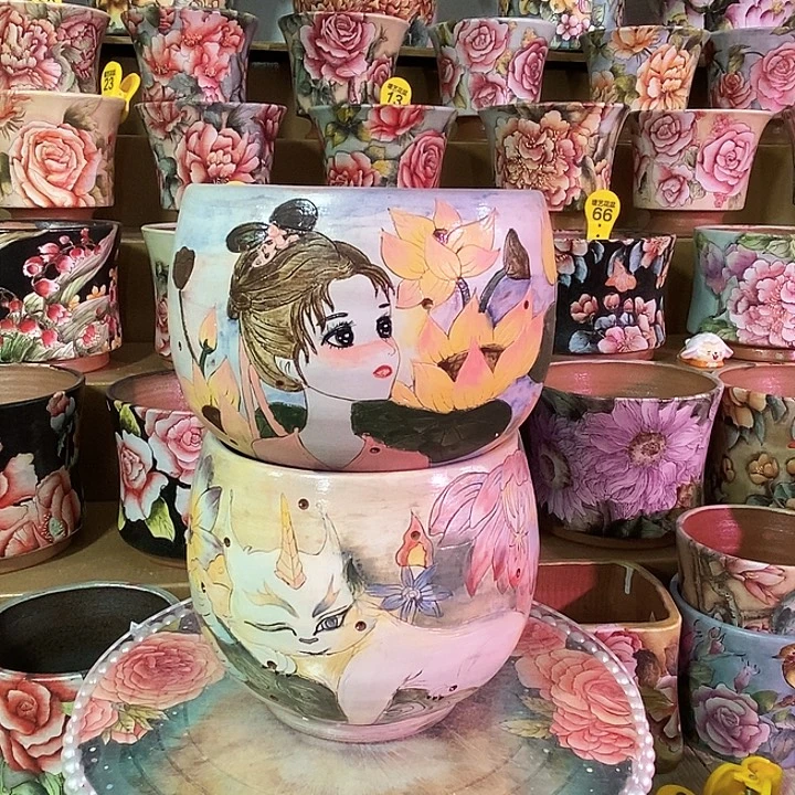 景德镇精品泽一老师美盆特价