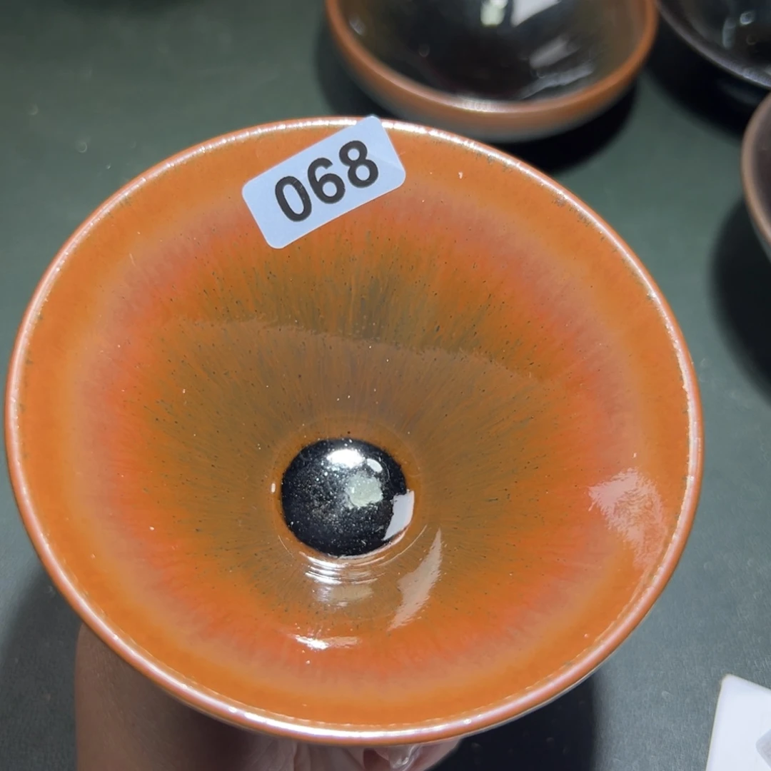 谍***迪茶盏全手工原矿原釉建盏