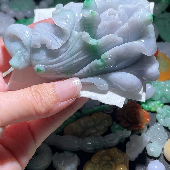 颈饰未镶嵌翡翠天