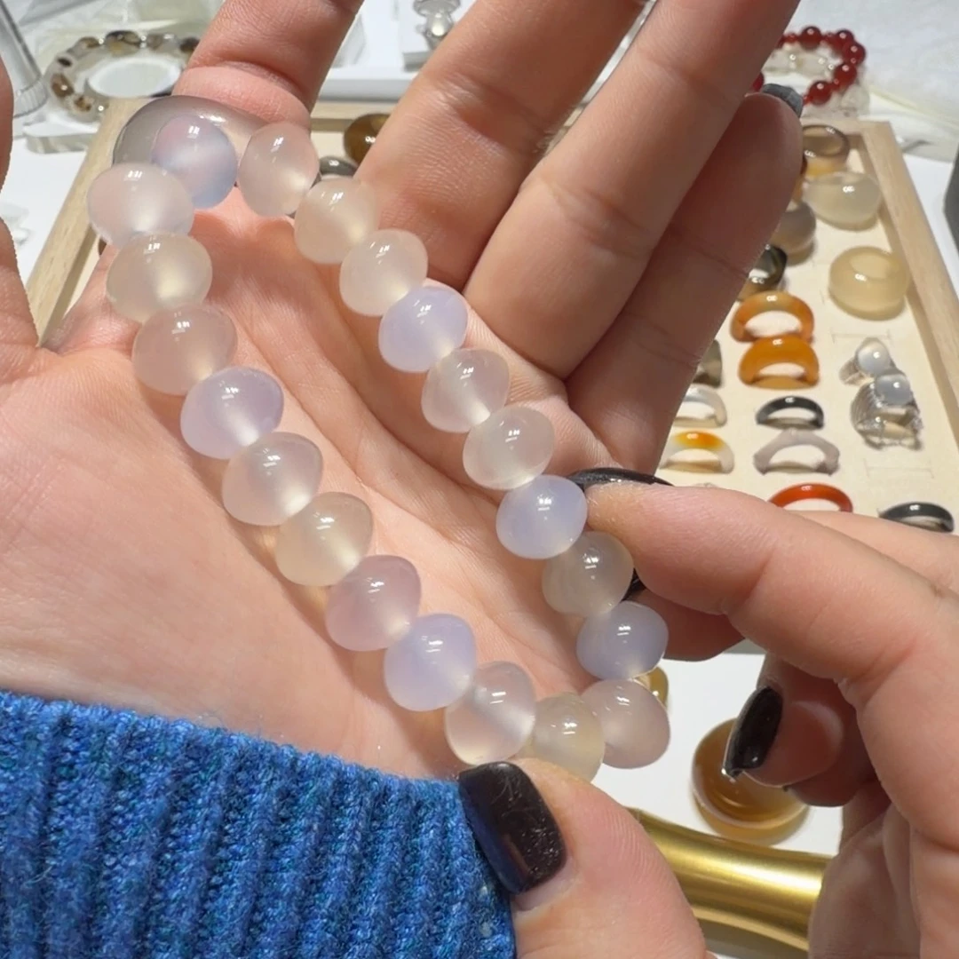 玛瑙/玉髓未镶嵌戒指不退换