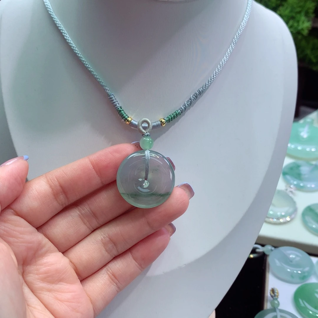 颈饰未镶嵌翡翠32尺寸25.3*5.4