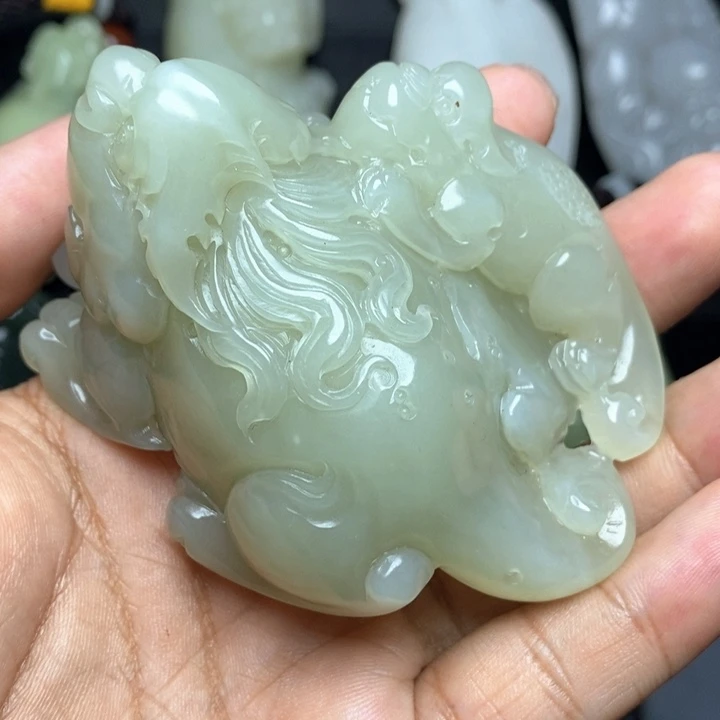 颈饰未镶嵌和田玉