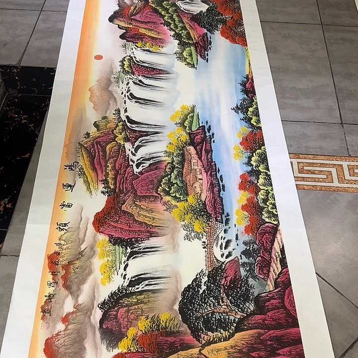 国画精品手绘作品