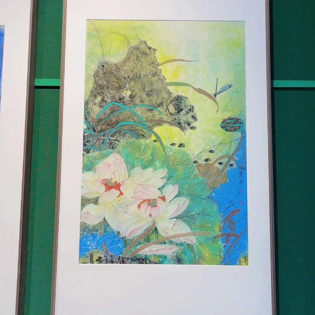 【闪购商品】国画安*许宝芹带框精装裱