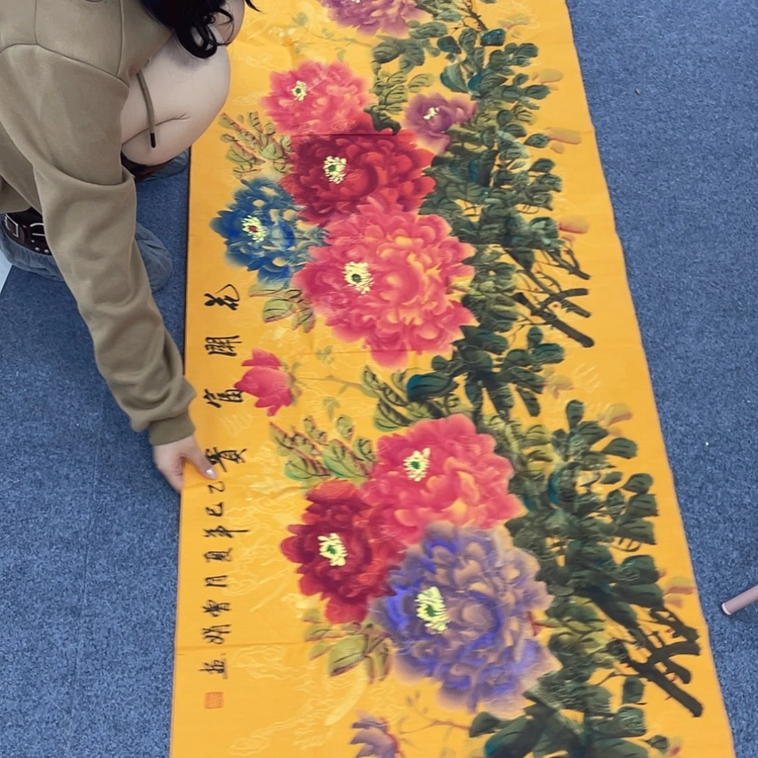 国画作品小姐姐放漏…