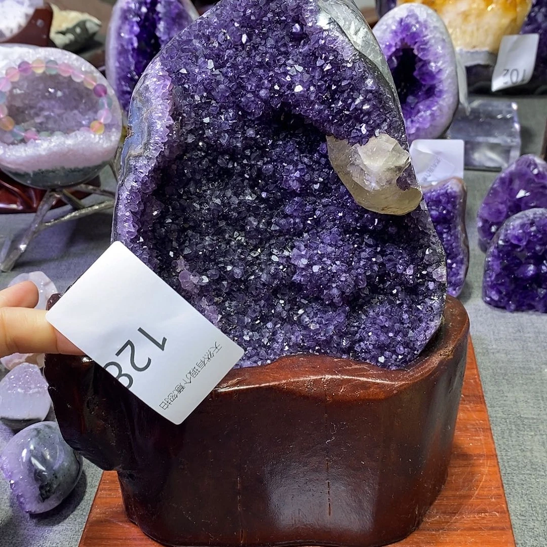 未镶嵌珠宝半成品紫晶