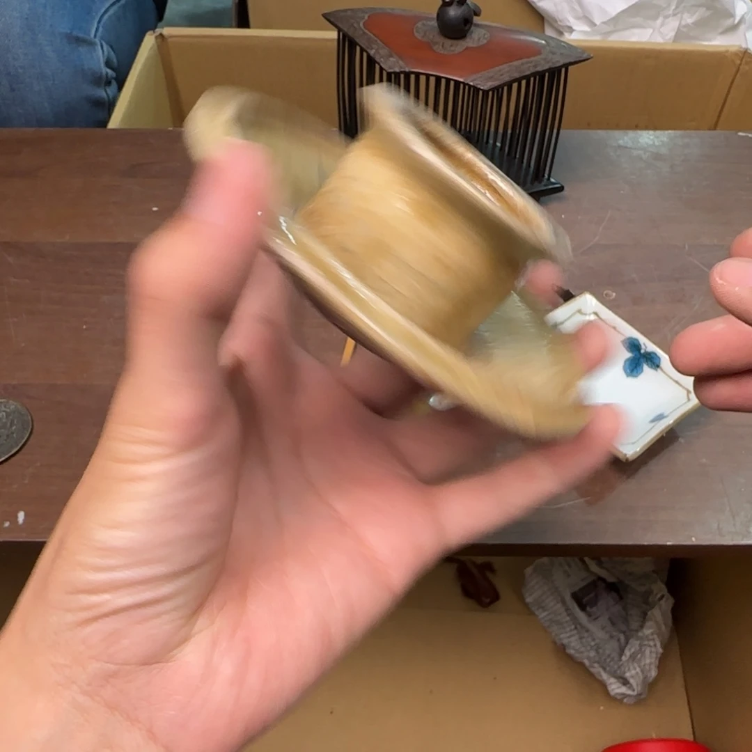紫砂陶瓷孤品单件车里拍