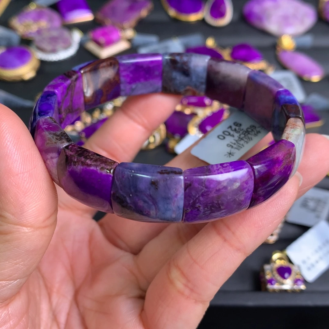 苏纪石（舒俱来）未镶嵌樱花幻彩手牌