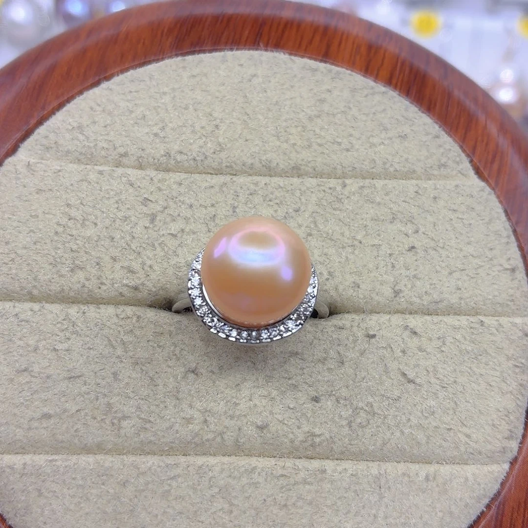 戒指淡水珍珠合金