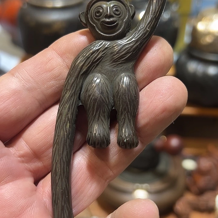 铜中古工艺品摆件