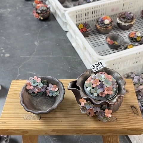 山泉造物手工制作柴烧320一套