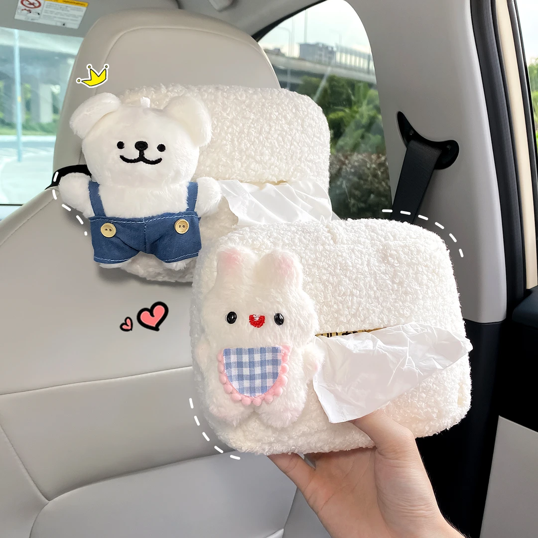 车载纸巾盒汽车抽纸盒车用纸袋车内挂袋创意座式装饰品挂式扶手箱
