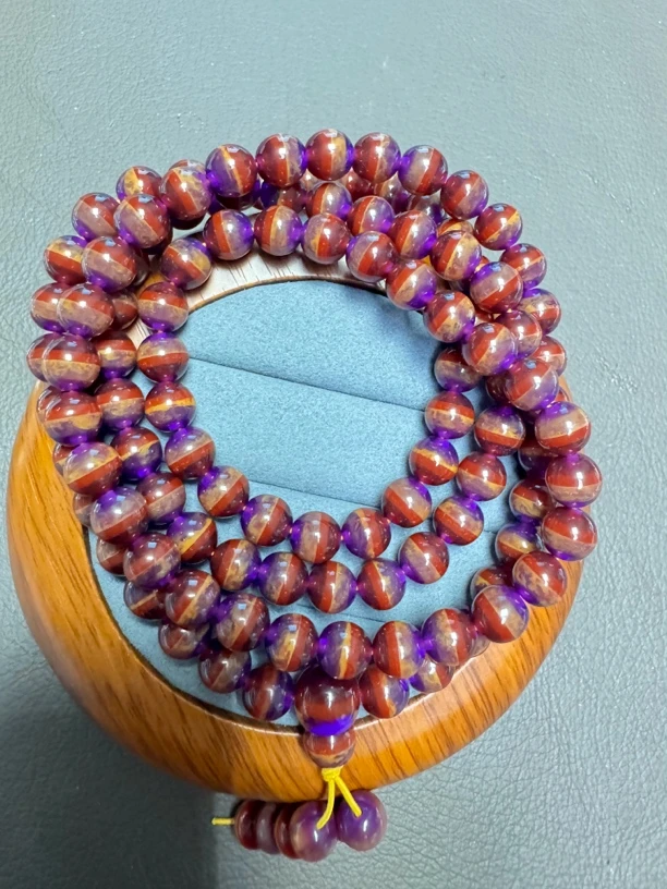 紫龙肽手串 极光 G172