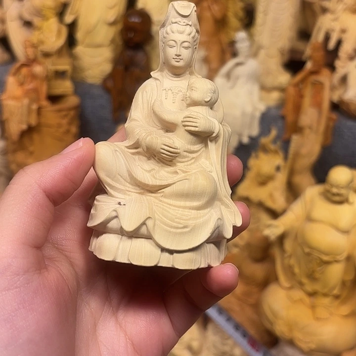 黄杨木黄杨木瑕疵观音