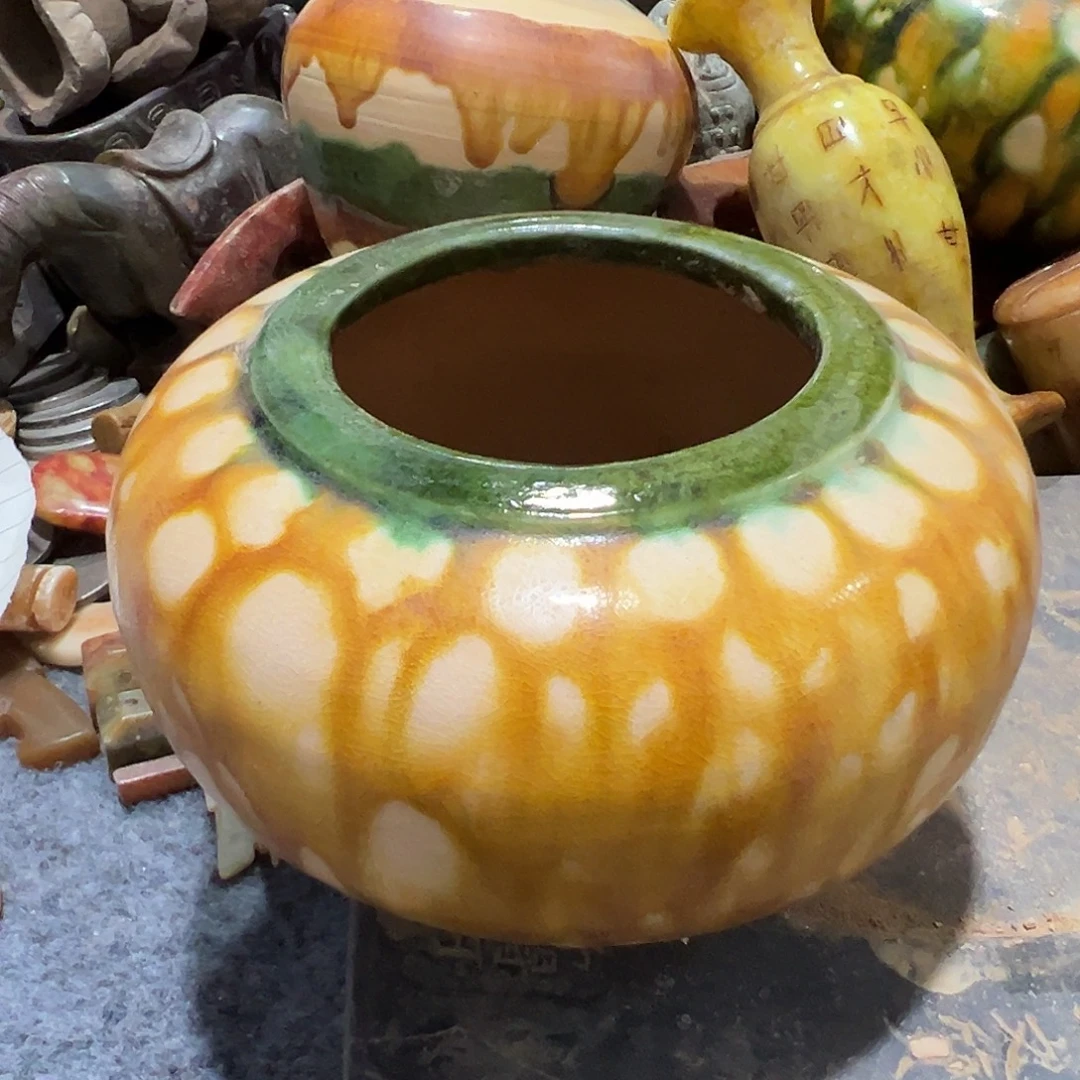 瓦当摆件茶摆件茶的