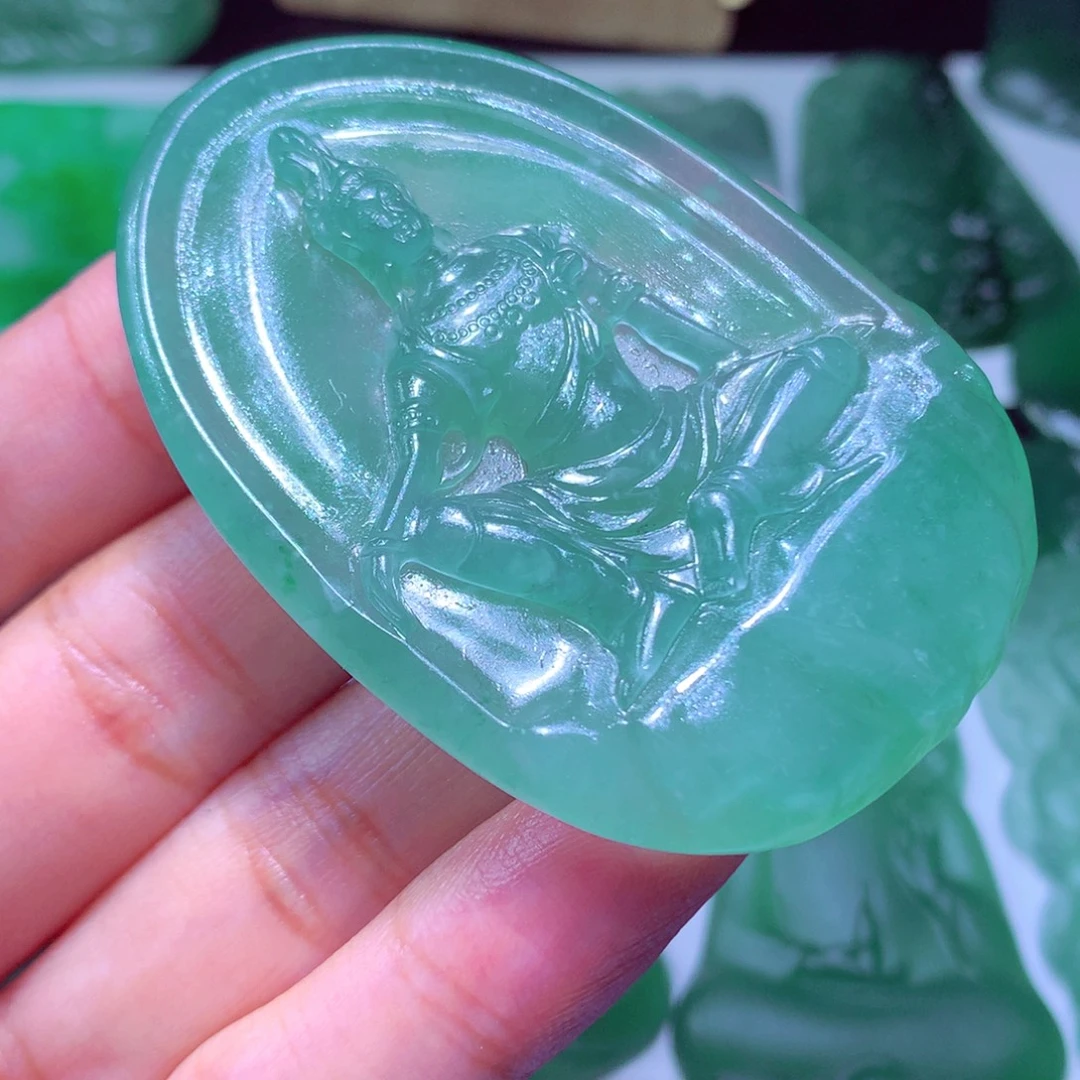 飞***哥定制翡翠未镶嵌天然
