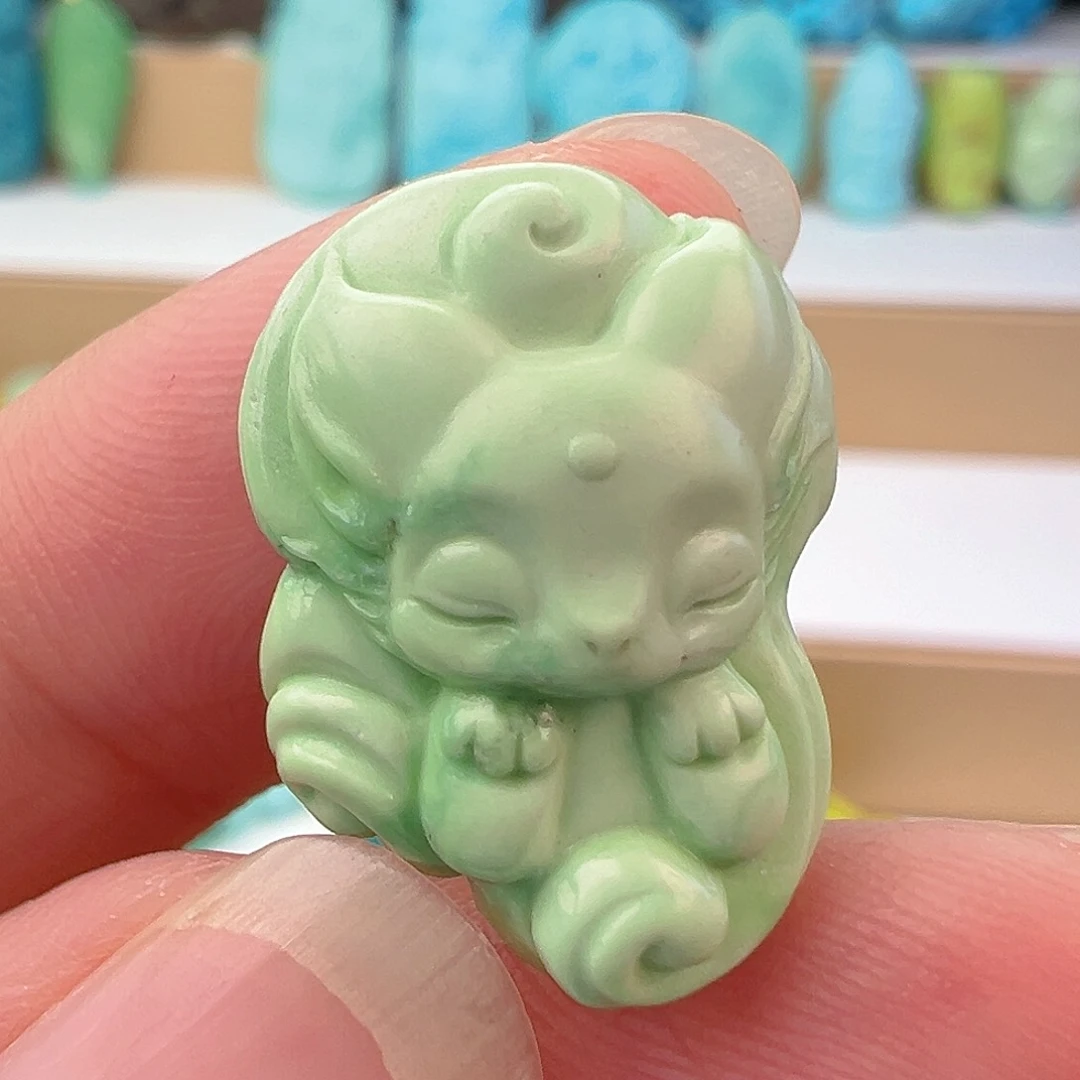 未镶嵌绿松石项链