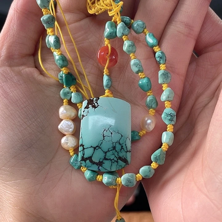 未镶嵌绿松石珠宝奇石