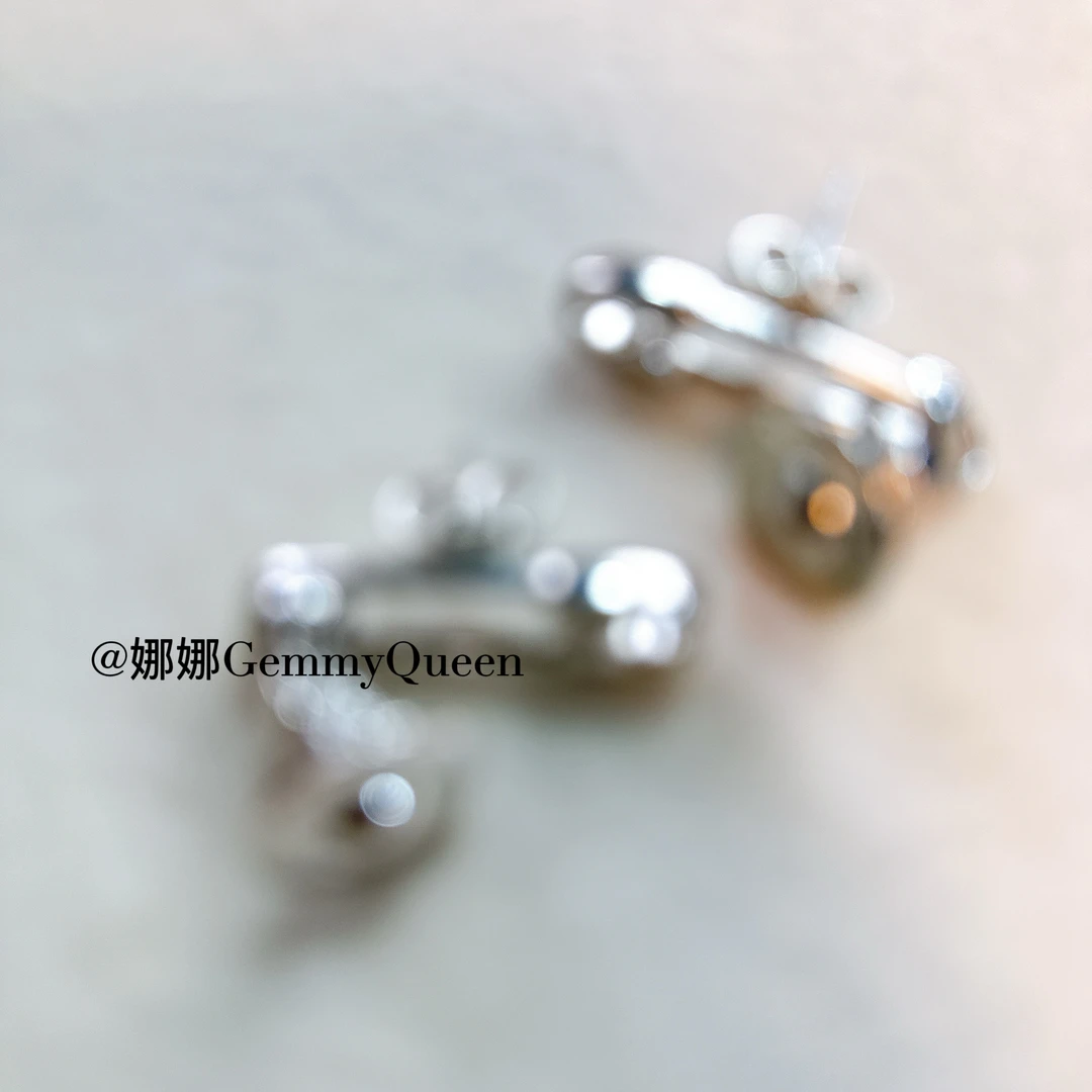 铜合金合成锆石耳饰 娜娜GemmyQueen耳环GQ00867