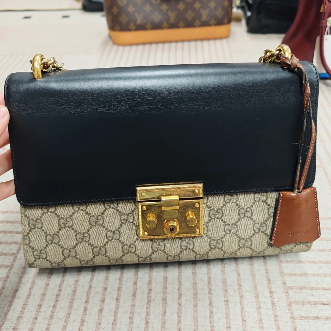 95新 GUCCI/古驰 月光宝盒单肩包 yy 1709 6945