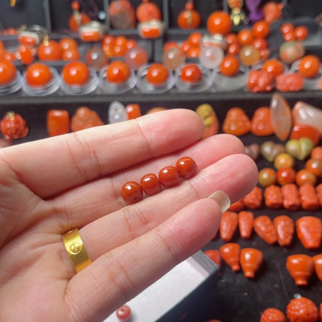 未镶嵌老型8南红玛瑙?****n