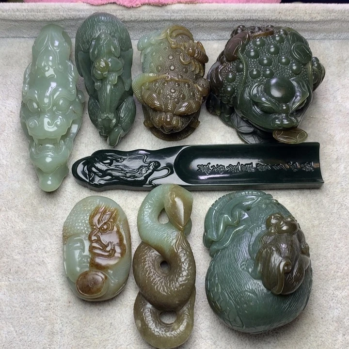 未镶嵌和田玉把件医****暖