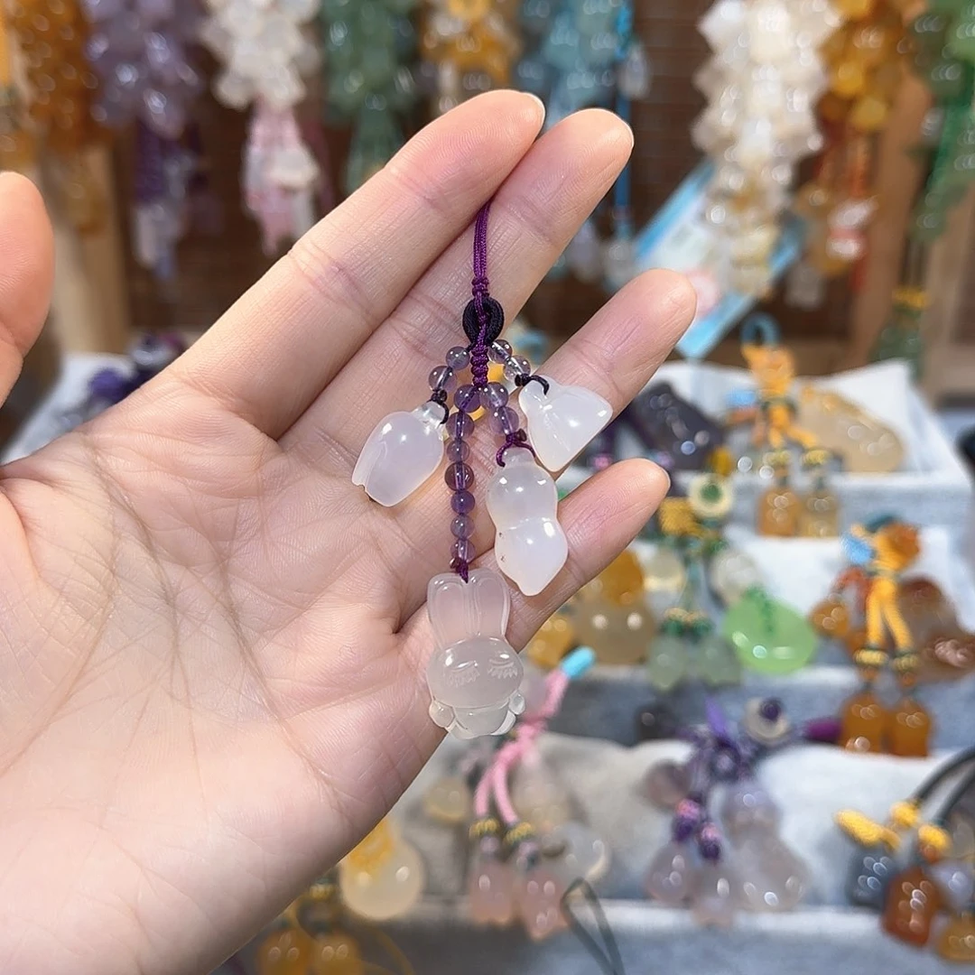 玛瑙/玉髓挂件福利款未镶嵌