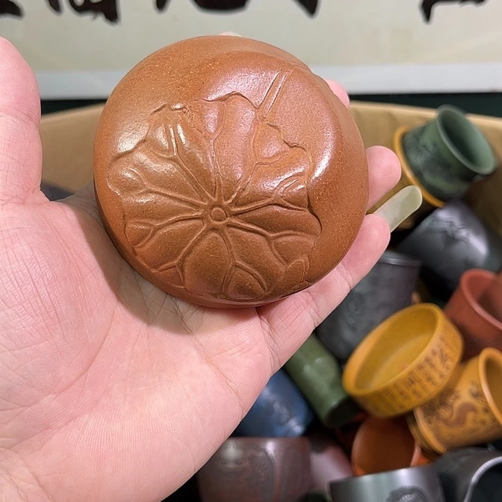 茶杯紫砂全手工紫砂主人杯