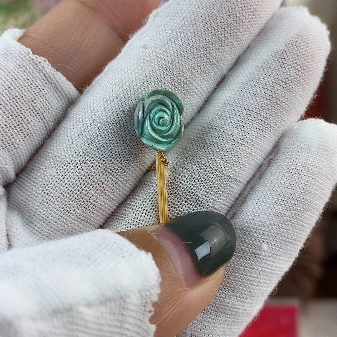 绿松石珠宝奇石未镶嵌