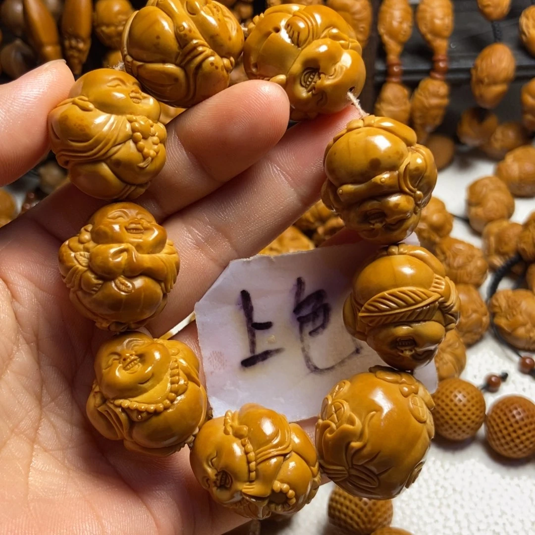 【闪购商品】橄榄核手串/手链君****定八大弥勒2.5左右