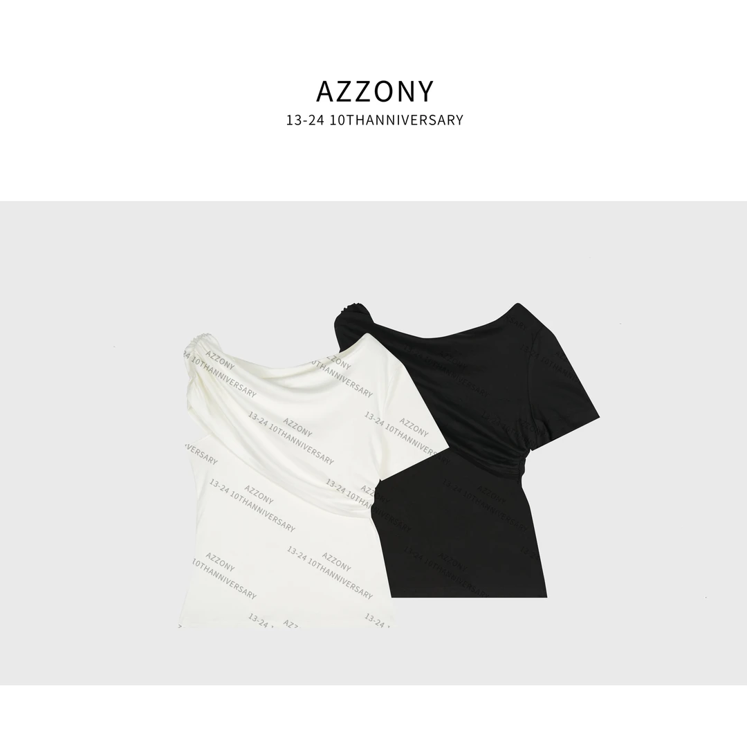 YYL 生日露肩上衣 2025秋款上新autumn   HP42736