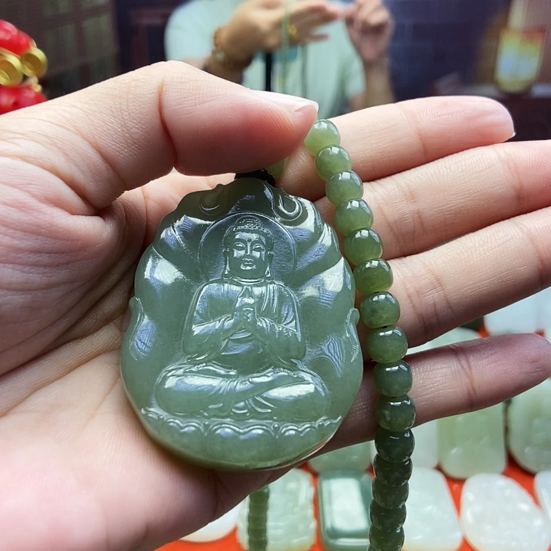 颈饰未镶嵌和田玉?****?