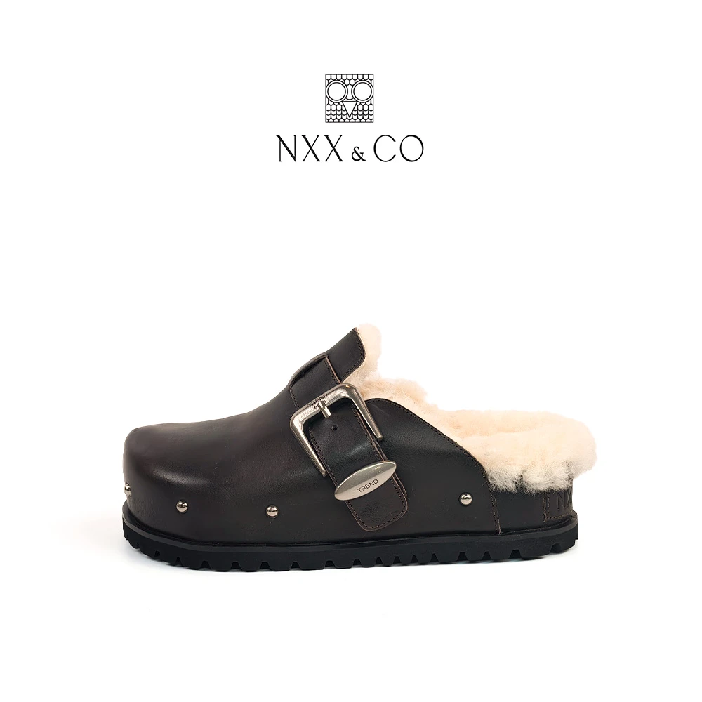 NXX&CO 伊一William「玄黑几何裁韵 咖色擦染凝章｜绒暖藏奢雅风」