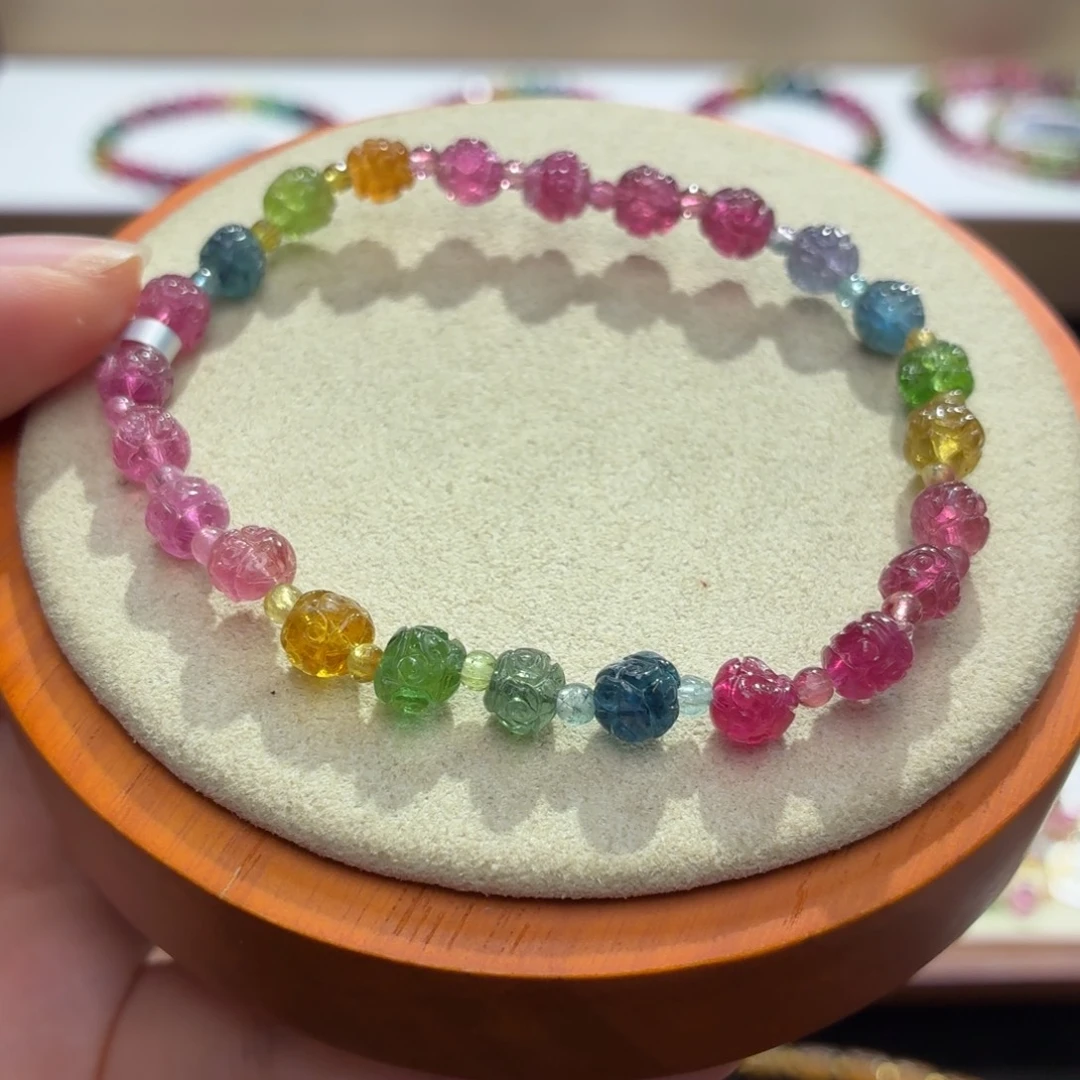 未镶嵌碧玺手串两天看货期