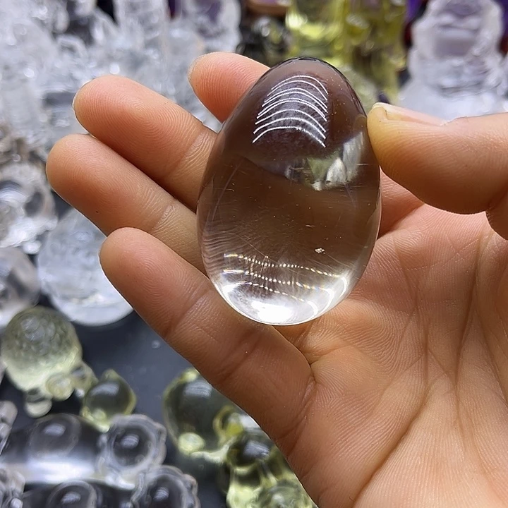 水晶摆件未镶嵌李*慧摆件