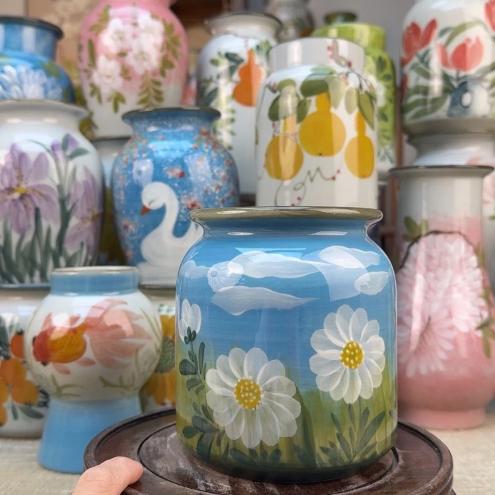 瓷片花瓶6823566565656565