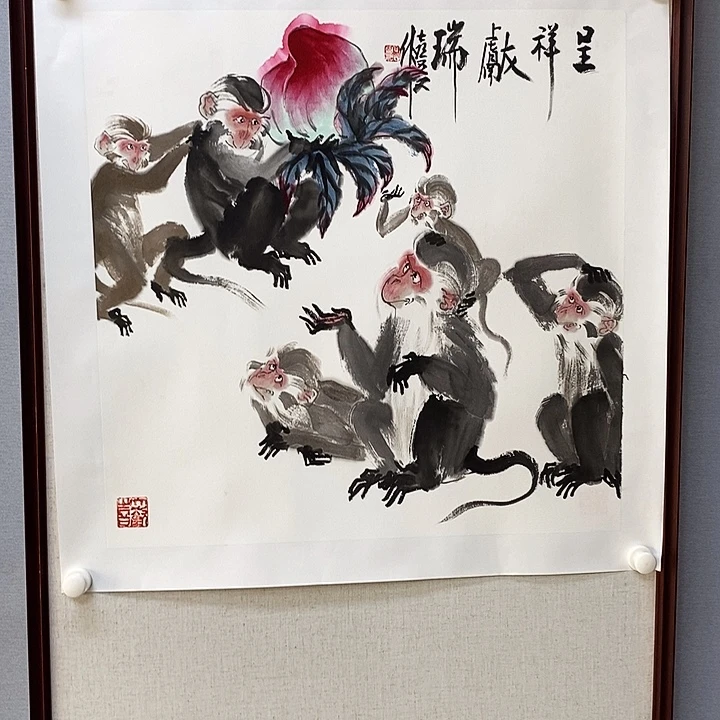 国画亲笔手绘原创